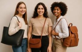 women leather bags